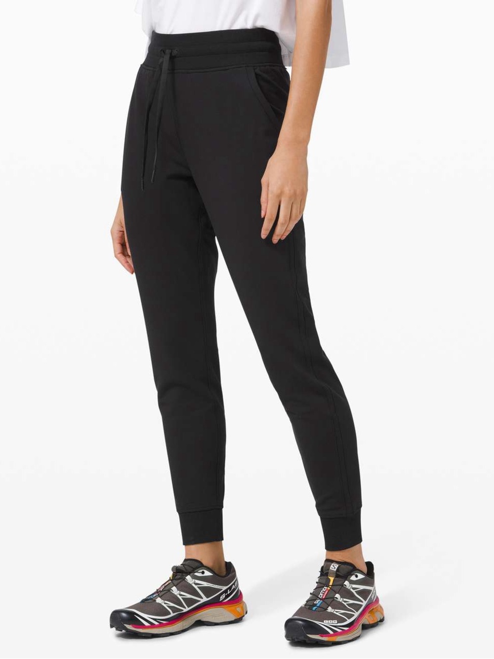 Lululemon warm down jogger HR modal